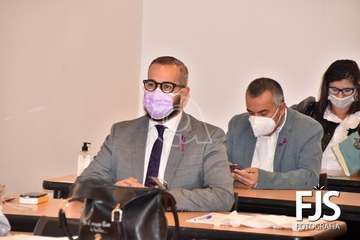 Sesión plenaria del mes de noviembre de 2020/TA y Francisco Javier Santana.